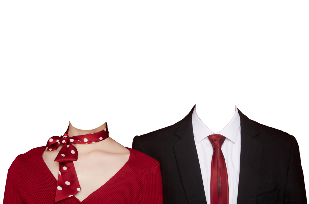 彩色证件照穿搭指南与背景定制模版(9).psd