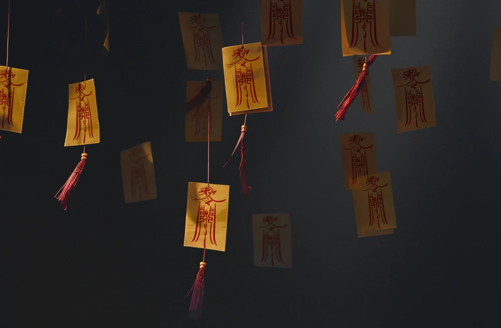 神秘符咒背景设计用于Cosplay摄影与后期制作PSD模板(7)