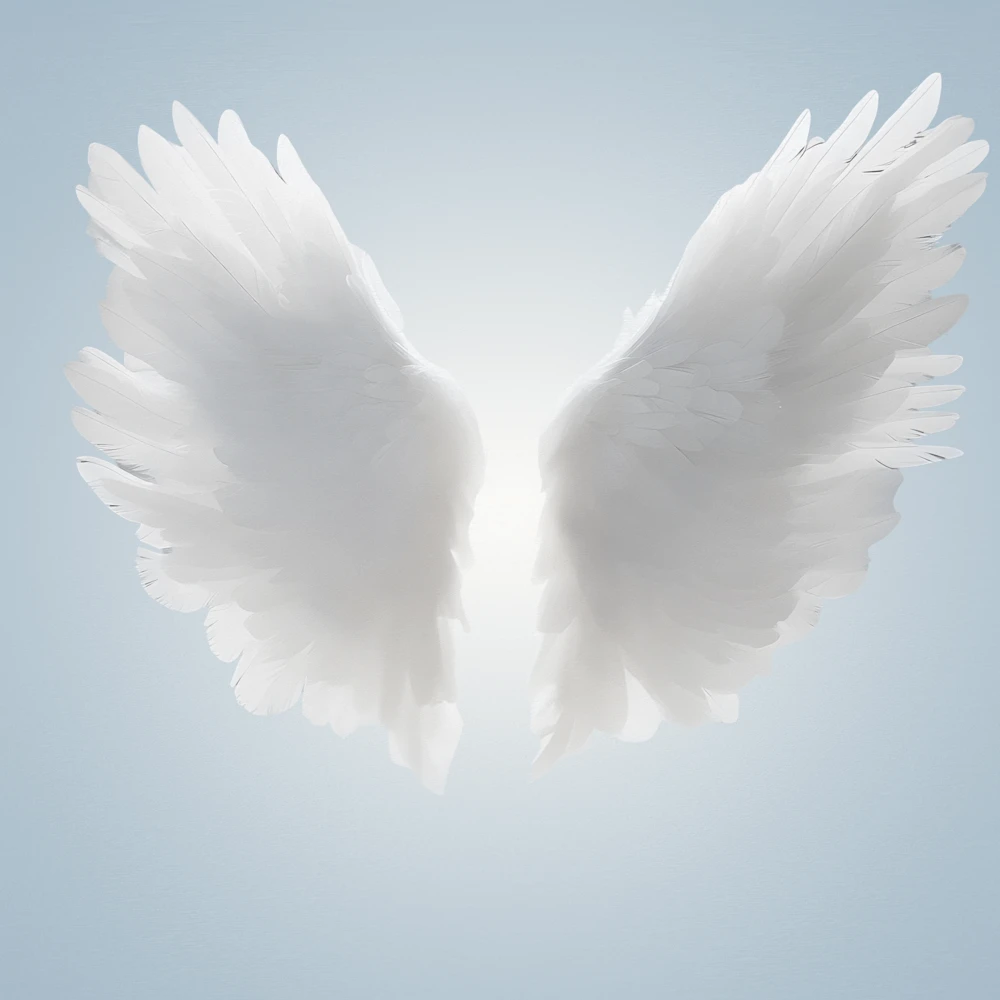 唯美天使风格插画素材 婚礼与艺术创作专用(5).psd