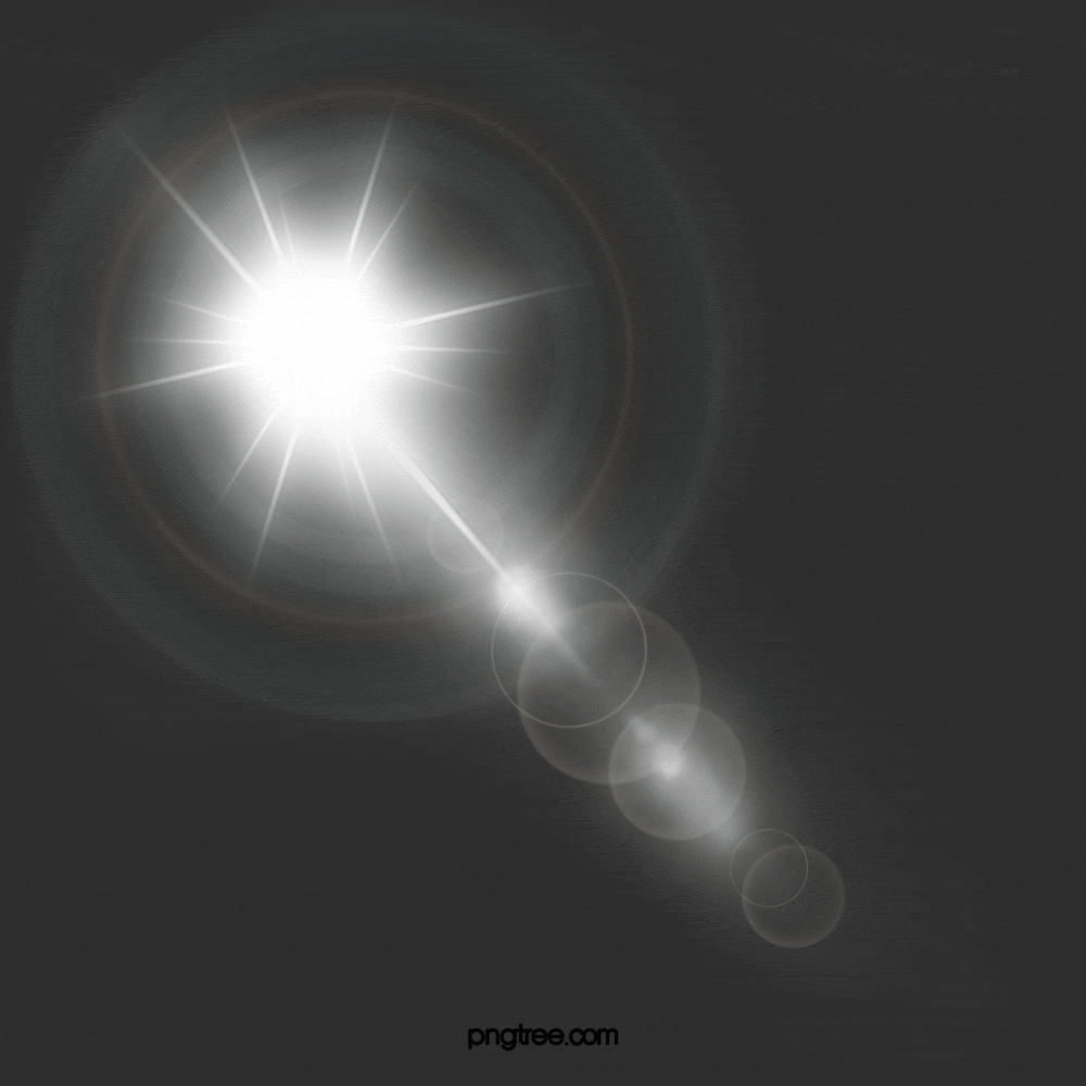 灯光太阳光光效特效元素PSD分层设计素材(1)