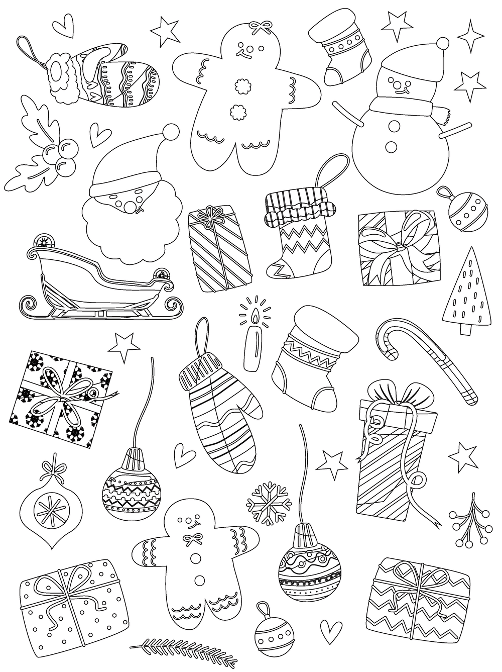 圣诞节节日插画资源，高清可用(63).ai