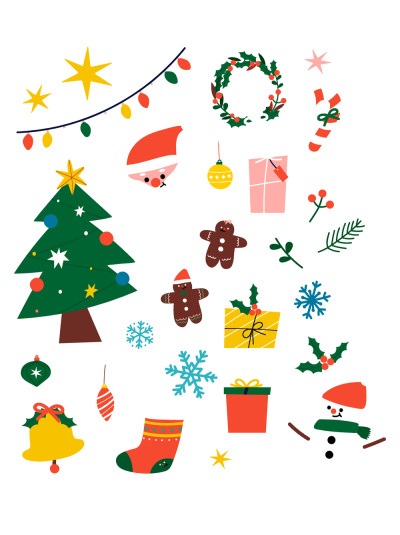 圣诞节主题图形元素，高清下载(97).ai